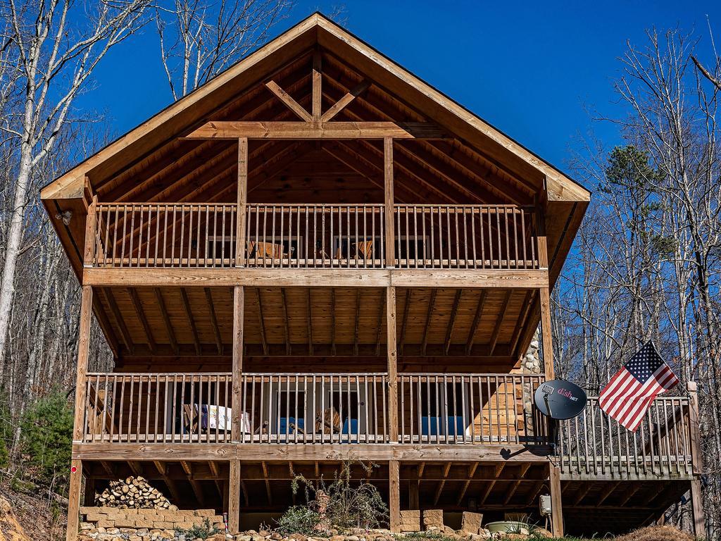 Отель Log Cabin In Smoky Mountains Севьервилл Экстерьер фото