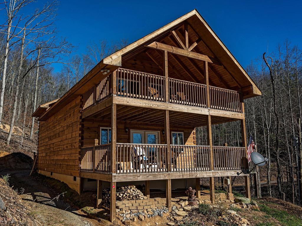 Отель Log Cabin In Smoky Mountains Севьервилл Экстерьер фото