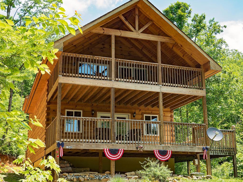 Отель Log Cabin In Smoky Mountains Севьервилл Экстерьер фото